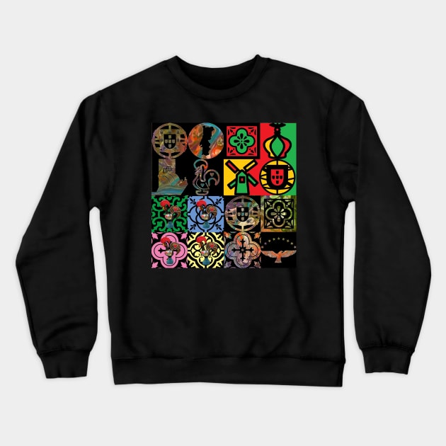Portugal Crewneck Sweatshirt by Azorean1963